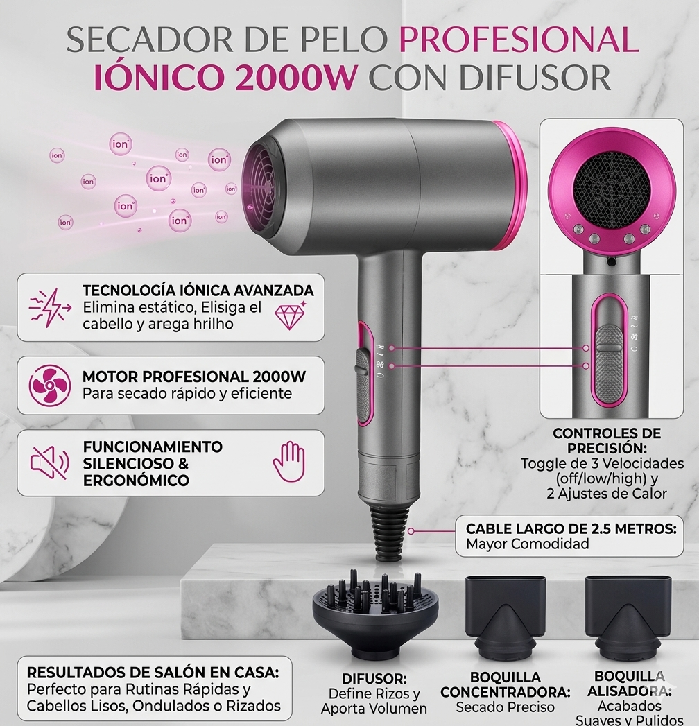 Secador Ionix Profesional™
